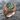 Allah Enamel Relief Ring, rose gold finish, front three-quarter view