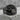 Double Dice Acanthus Ring, black rhodium plated, front angled view
