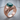 Malachite Fenrir Ring, rose gold, three-quarter view