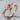 Templar Sword Ribbon Ring, rose gold plated, product photo