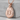 Lucky 13 Pebble Pendant in rose gold, front product photo