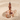 Bone Candlestick Ring, rose gold, product photo