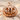 Jack o Lantern Ring, rose gold, product photo