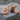Ace Spade Relief Cufflink, rose gold finish, studio product photo