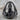 Lighthouse Stair Arch Ring, black rhodium plated finish