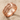 Rose ribbon wedding ring product photo in rose gold