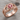 Royal Arch Keystone Knot Ring, rose gold plated, angled product photo
