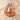 Jack o' Lantern Pendant, rose gold, angled product photo