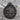 Faravahar Sunburst Medallion Pendant, black rhodium finish product photo
