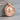 Faravahar Textured Coin Pendant, rose gold plated product photo