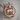 Moonstone Wolf Cub Pendant, rose gold product photo
