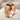 Banded Agate Pillar Ring, rose gold plated product view