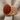 Carnelian Fan Shoulder Ring, rose gold product photo