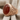 Carnelian Palmette Shoulder Ring, rose gold finish, studio product photo