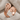 Draped Volute Open Ring, rose gold, angled front view