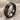 Offset Groove Ring, black rhodium, product photo
