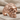 Acanthus baroque skull ring, rose gold plated product photo