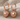 Cable Heart Huggie Earring, rose gold, product photo