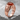Heart Suit Carnelian Ring, rose gold, three-quarter perspective view