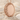 Rosemary Memory Frame Pendant, rose gold finish, front view