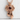 Mourning Garnet Buckle Pendant, rose gold product photo