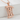 Hourglass Scythe Frame Pendant, rose gold, product photo