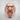 Roaring Gorilla Ring, rose gold plated, angled product view