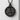 Saint Michael Law Enforcement Pendant, black rhodium plated product photo