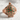 Green Stone Sea Turtle Ring, rose gold, product photo