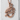 Phoenix Branch Perch Pendant, rose plated silver, product view