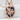 Griffin Blue Shield Pendant, rose gold plated finish, front view