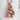 Reaper Kneeling Shroud Pendant, rose gold, front view