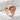 Ram Skull Spiral Crest Ring, rose gold product photo