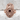 Phoenix Garnet Tail Crown Ring, rose gold plated, angled product photo