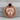 Maya Jaguar Onyx Crest Pendant, rose gold plated product photo