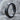 Hammered Band Ring in black rhodium, product photo
