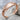 Skull Acanthus ID Bracelet, rose gold, angled product photo