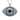 Evil Eye Upper Lash Pendant, polished silver, front view on white