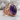 Amethyst Iris Shoulder Ring, rose gold, three-quarter product view