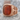 Carnelian Coffer Shoulder Ring, rose gold plated variant on stone surface