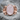 Rose Quartz Folded Rose Ring in rose gold plated silver