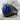 Lapis Laurel Collar Ring, black rhodium finish, studio view