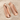 Alternating Cove Drop Earring, rose gold, studio product photo