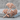 Cedar Branch Hat Pin Accessory, rose gold, product view