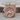 Doe Fern Curve Pendant, rose gold plated finish product photo