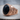Onyx Rope Window Ring, rose gold plated, front view