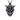 Handcrafted silver Oni mask pendant with an oxidized finish held in hand to show its detailed craftsmanship and scale.