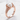 Pearl Claw Ring in rose gold finish, angled product photo