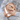 Masonic Thumb Ring, rose gold, front view on textured stone