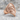 Eye of Horus Archer Ring, rose gold, angled view on stone